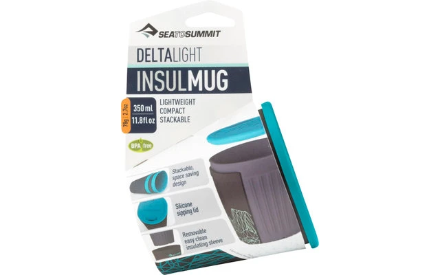 Sea To Summit Delta Light Insul Mug Mug 350 Ml Bleu 3 Sea To Summit Delta Light Insul Mug Mug 350 Ml Bleu – Image 3