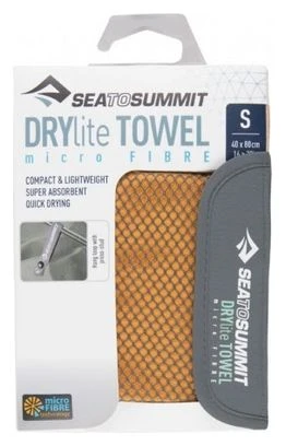 Serviette Microfibre S 40x80 Drylite Towel Sea To Summit Orange 5 Serviette Microfibre S 40x80 Drylite Towel Sea To Summit Orange – Image 5