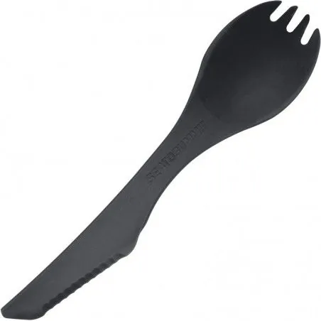 Couvert Multifonction Sea To Summit Delta Spork Gris Noir 1 Couvert Multifonction Sea To Summit Delta Spork Gris Noir
