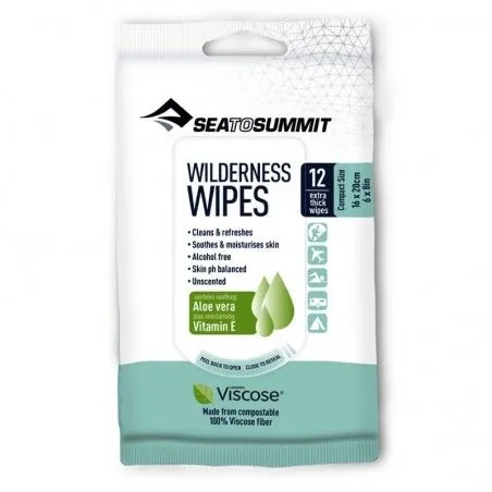 Lingettes Lavantes Sea To Summit Wilderness Wipes Taille M (lot De 12) 1 Lingettes Lavantes Sea To Summit Wilderness Wipes Taille M (lot De 12)